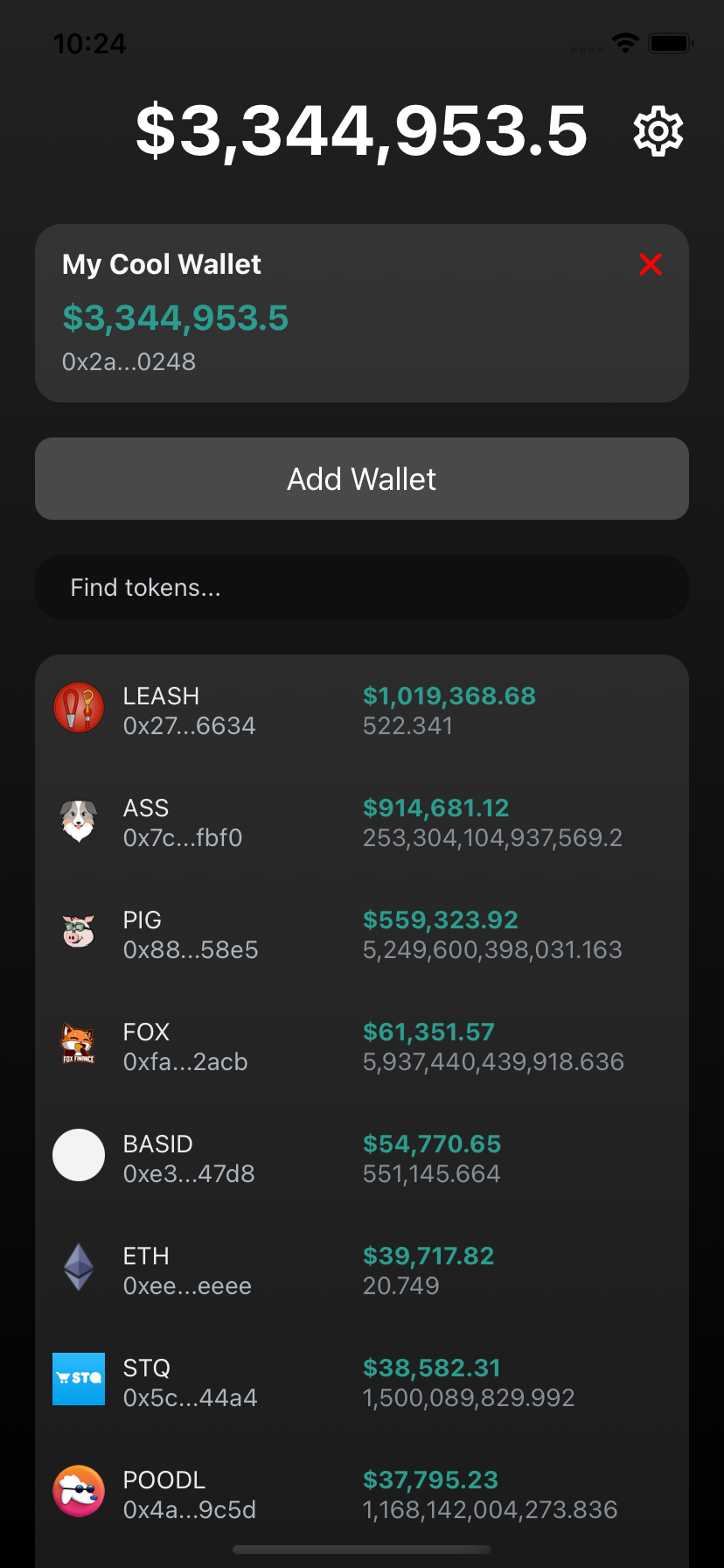 wally wallet crypto